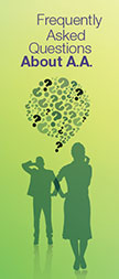 F.A.Q. about A.A flyer help for alcoholics
